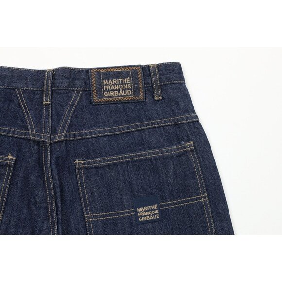 Deadstock Vintage 90s Marithe Francois Girbaud Mens 31 Baggy Denim Jean Shorts - Picture 11 of 11